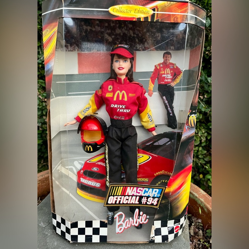 Barbie NASCAR Official #94 Doll - McDonalds 1999 NRFB